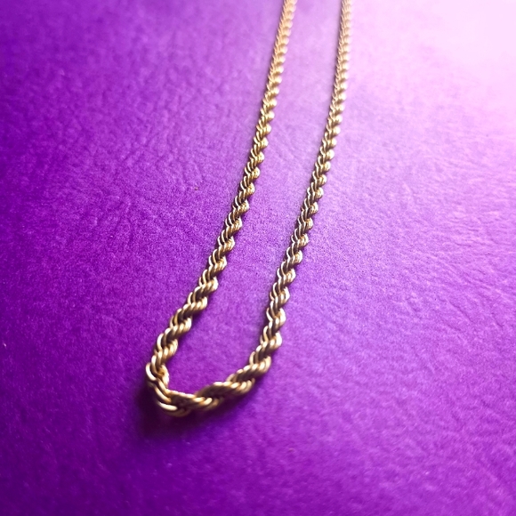Accessories 2 Inch Gold Rope Chains Poshmark